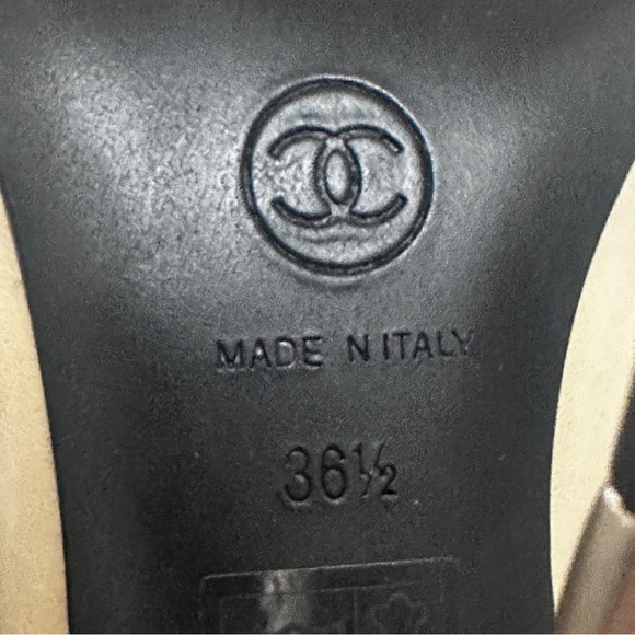 VINTAGE CHANEL PUMPS SIZE 36.5 - Picture 11 of 12
